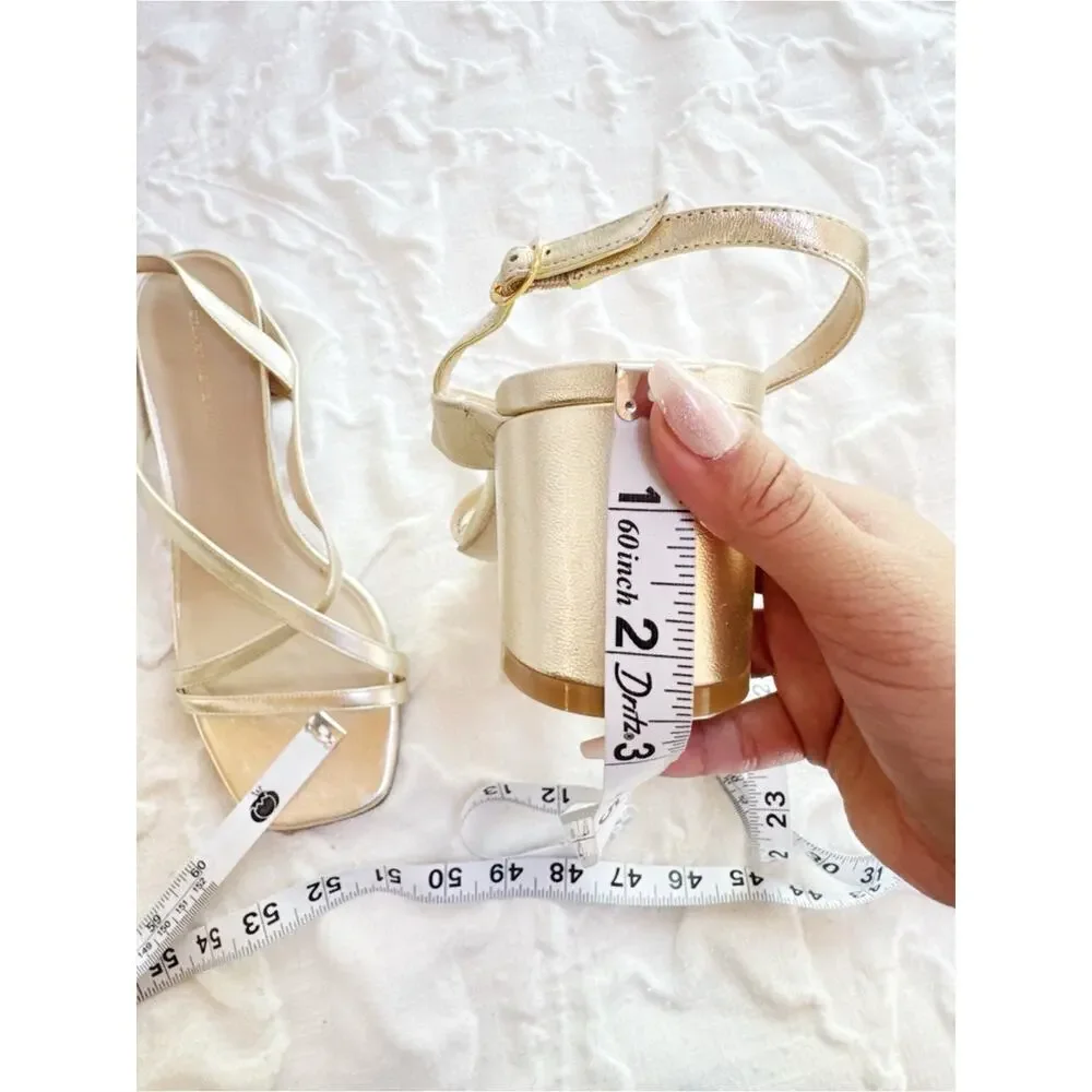Stuart Weitzman Oasis 50 Block Sandal Size 9.5